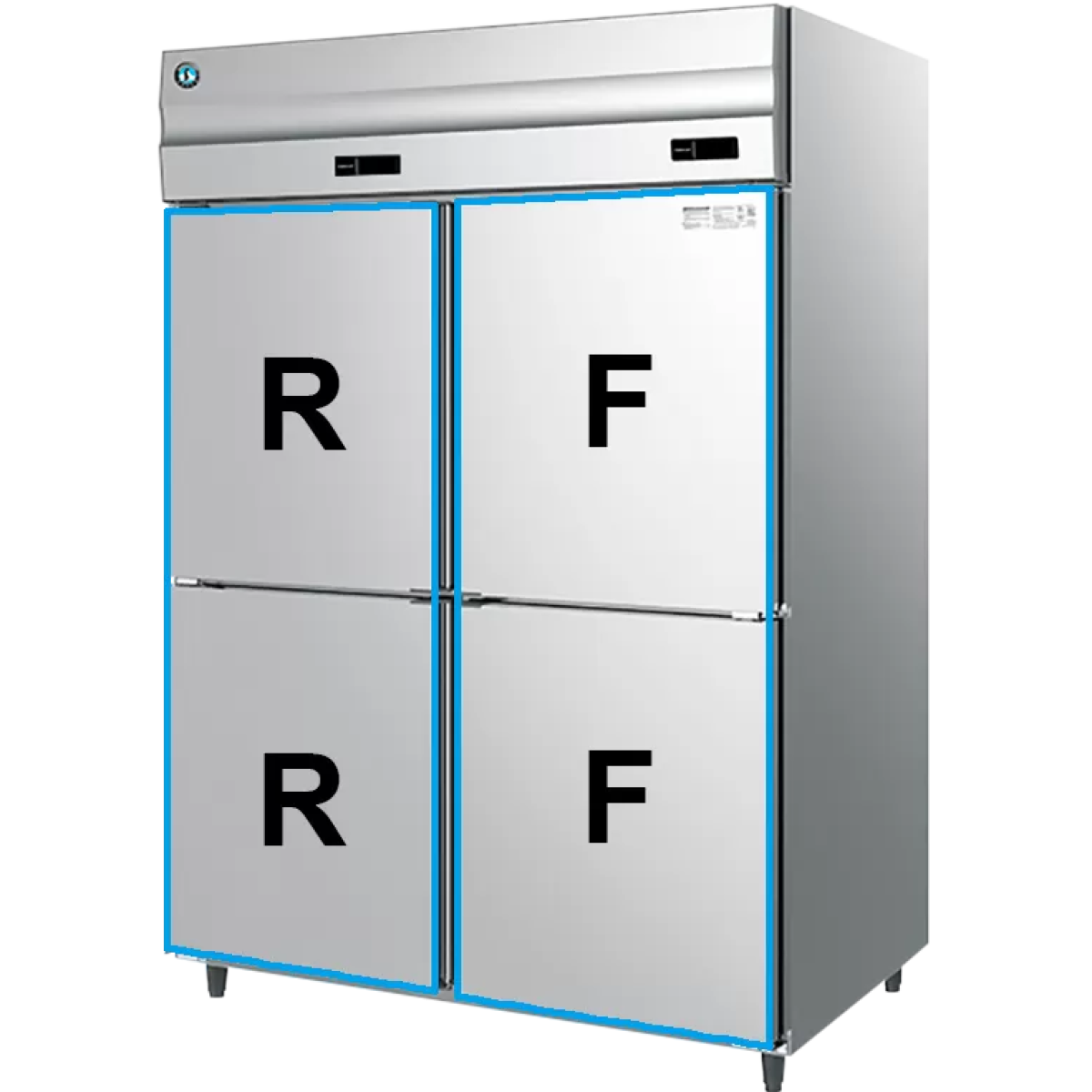 Hoshizaki 星崎 HRF-148MA-S 1054公升 銀星雙溫四門雪櫃