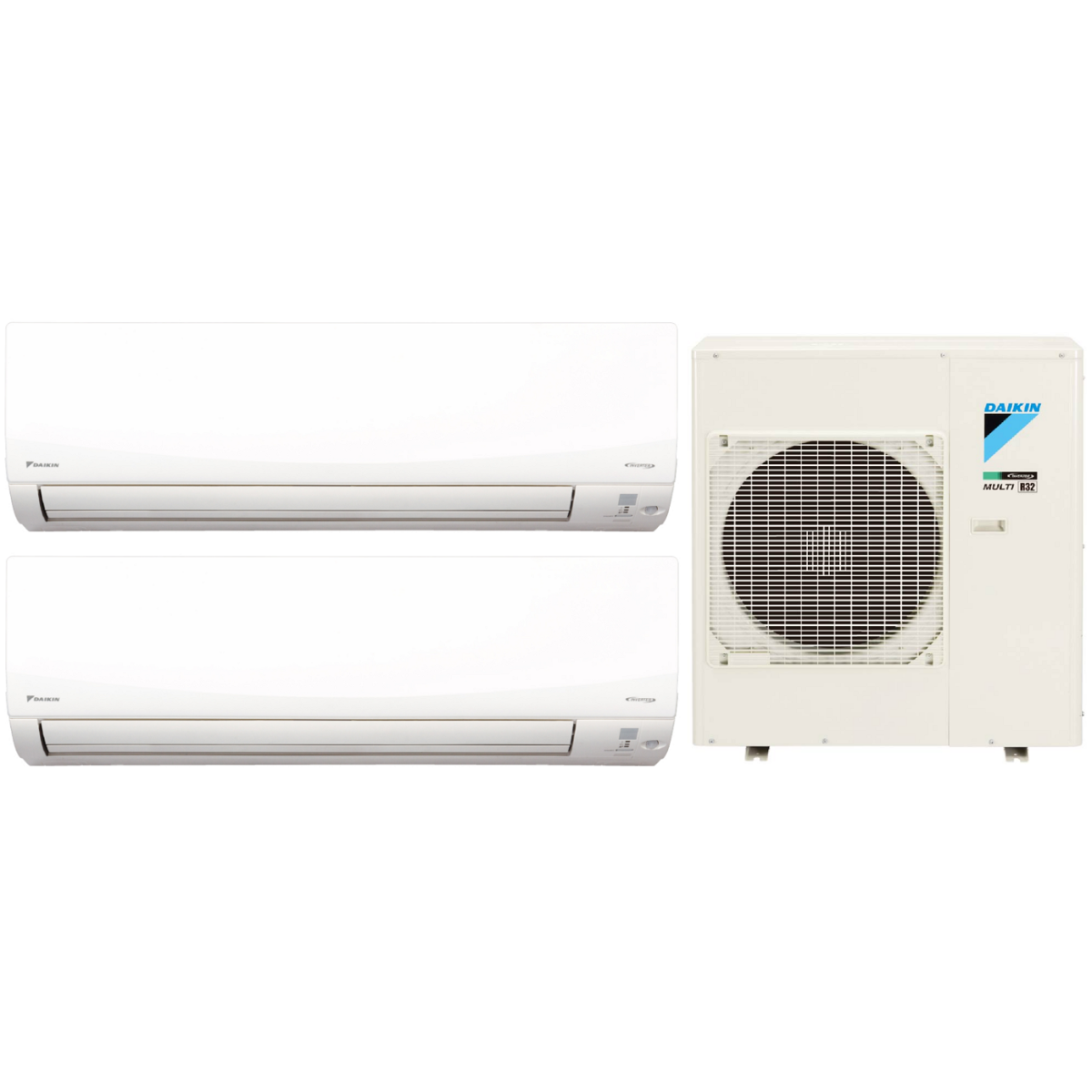Daikin 大金 2.5匹+2.5匹 R32 MXM變頻冷暖 多聯型掛牆式分體冷氣機 (CTXM60RVMNx2/5MXM100RVMA)