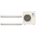 Daikin 大金 2.5匹+2.5匹 R32 MXM變頻冷暖 多聯型掛牆式分體冷氣機 (CTXM60RVMNx2/5MXM100RVMA)