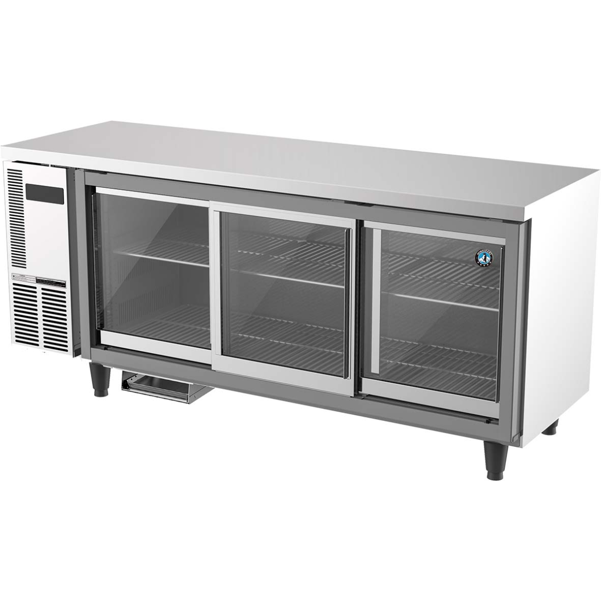 Hoshizaki 星崎 RT-186MA-SSG 401公升 銀星玻璃趟門平台雪櫃