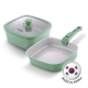 German Pool 德國寶 KPH-SQ24S2-GN 韓國可拆式手柄易潔鑊煲套裝 (綠色)