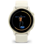 Garmin 010-02985-41 vívoactive 6 GPS 智慧腕錶 (奶油白)