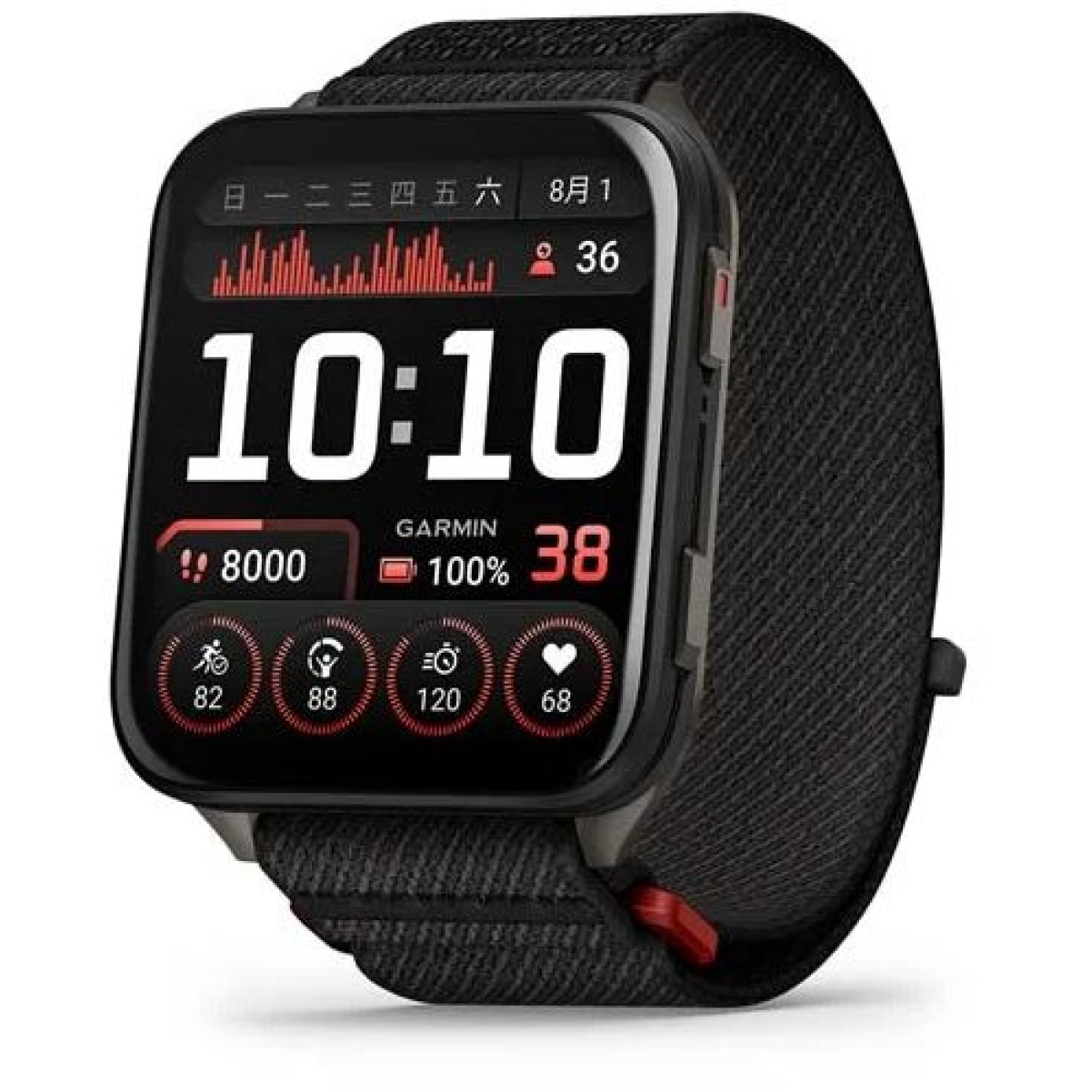 Garmin 010-02980-13 Venu X1 全方位 GPS 智慧腕錶 (晶碳黑)