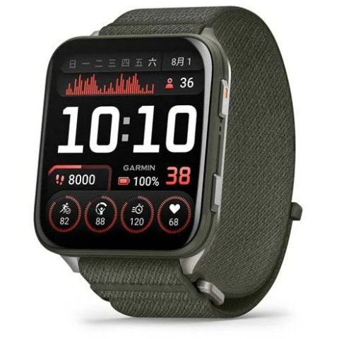 Garmin 010-02980-23 Venu X1 全方位 GPS 智慧腕錶 (松石綠)