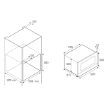 Bertazzoni F383MODMWSX 39厘米 22公升 Modern系列 嵌入式微波焗爐 (不鏽鋼)