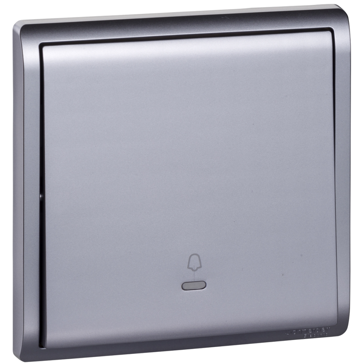 Schneider Electric 施耐德電氣 E8231BPL1_LS_C5 Pieno 10A 單位門鐘圖案按手掣 (薰衣草銀)