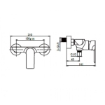 Richford RF73013SG PVD花灑龍頭 (ø35) (拉絲金色)