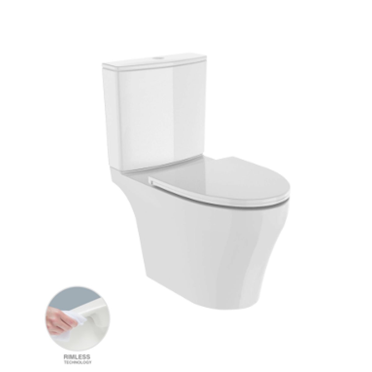 Rigel WC8056F 分體雙旋渦式自由咀座廁