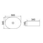Richford BA739-MRS 藝術面盆