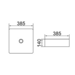 Richford BA734-M 藝術面盆