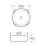 Richford BM692W 藝術面盆