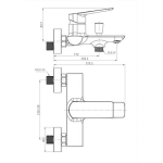 Richford RF23304GN 浴缸＋花灑龍頭