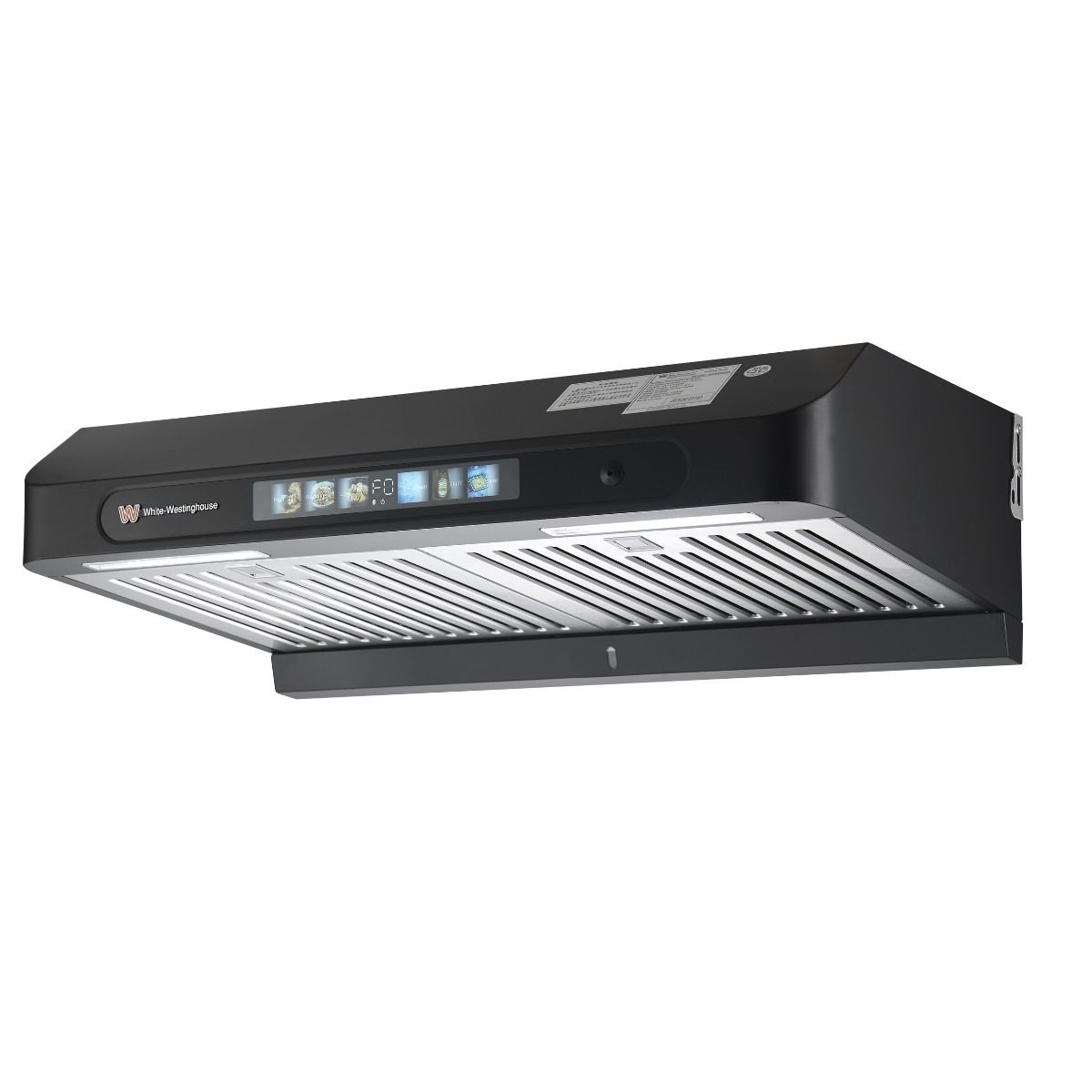 White-Westinghouse 威士汀 WHV285HB 71cm 電熱除油 油煙機 (啞黑色)