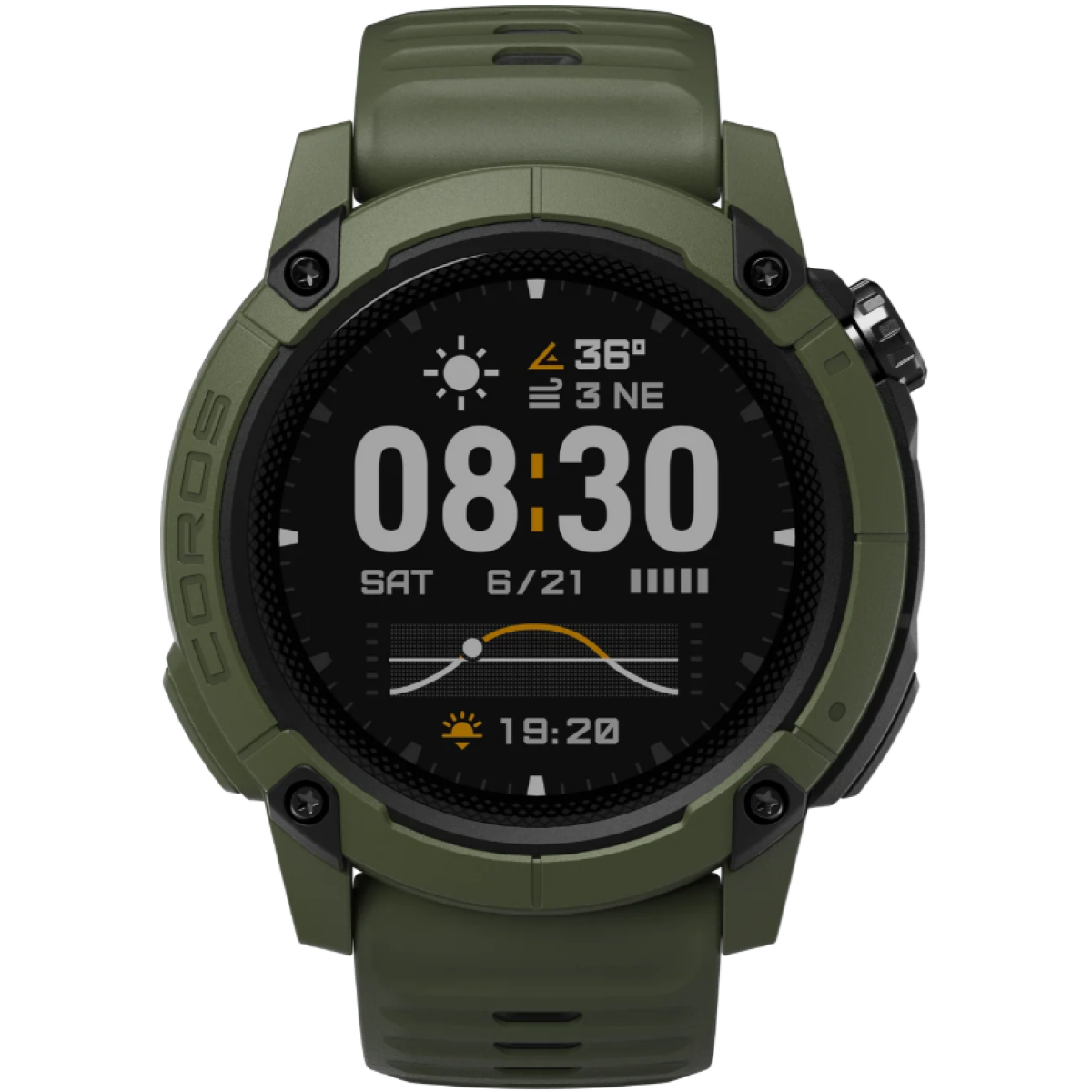 Coros WNOM-GRN Nomad GPS 運動腕錶 (綠色)