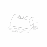 Elica CT35 Pro 90厘米 750m³/h 嵌入式抽油煙機 (不鏽鋼)