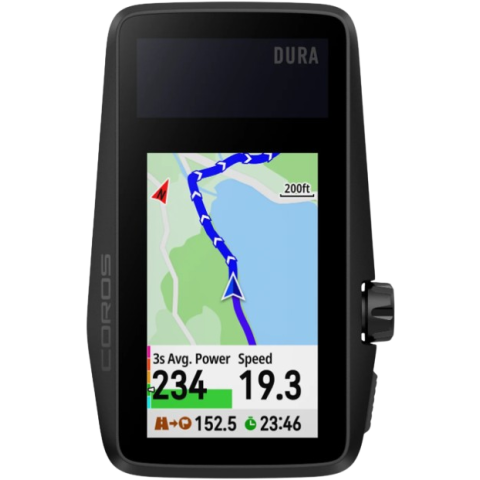 COROS DURA-BLK 太陽能 GPS 自行車碼表