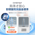 Comforbot PV-Tech 光能自充電專業級雙頻精準智能健康數據監測家庭多用戶體脂磅PRO