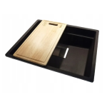 Franke KNG110-52 Kubus 2 花崗岩 檯底式單昇盆 (隕石灰)