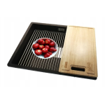 Franke KNG110-52 Kubus 2 花崗岩 檯底式單昇盆 (隕石灰)