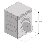 Asko W6124X.W/3 12KG 前置式洗衣機