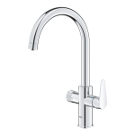 Grohe 30580000 Blue Pure BauCurve 過濾龍頭 (鋁合金)