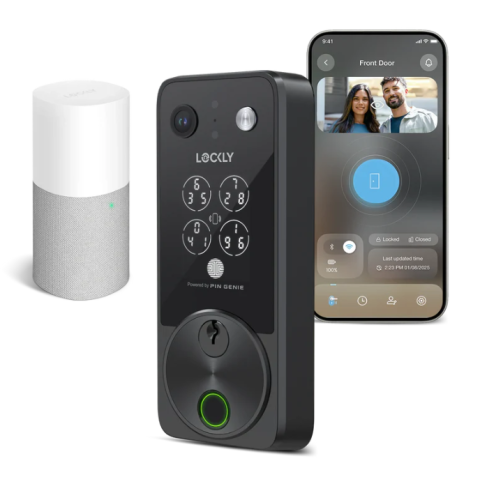 Lockly PGK798HKMB PGK798 Lockly Vision, Zeno 系列智能視像電子門鎖