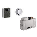 Kohler K-32326-NA + K-5557-CP Invigoration® Series 蒸汽淋浴設備