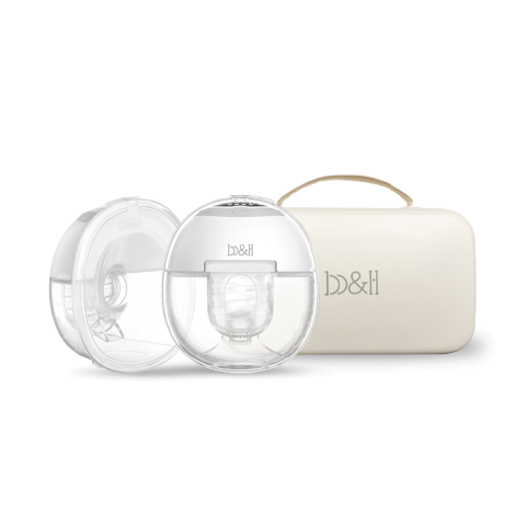 b&h Swiss 瑞士寶琪 EF081-PAIR Athena 醫院級 穿戴式電動奶泵 (兩件裝奶泵+便㩦袋)