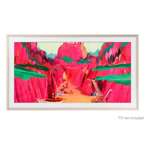 Samsung 三星 VG-SCFF75SGMZK 75吋 The Frame Pro 斜角風典雅沙金邊框 (2025) (無有線電視接口)