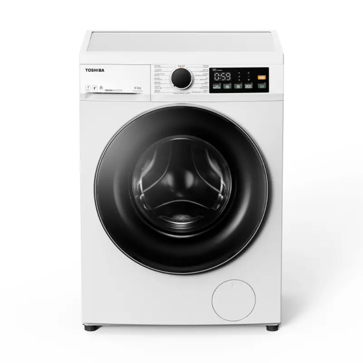 Toshiba 東芝 TW-T22BU95UWH(WK) 8.5公斤 1400轉 超薄變頻前置式洗衣機 (白色)