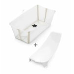 Stokke® STK531512 Flexi Bath® 摺疊式浴盆連初生嬰兒浴架套裝 (禮盒裝) (沙米色)