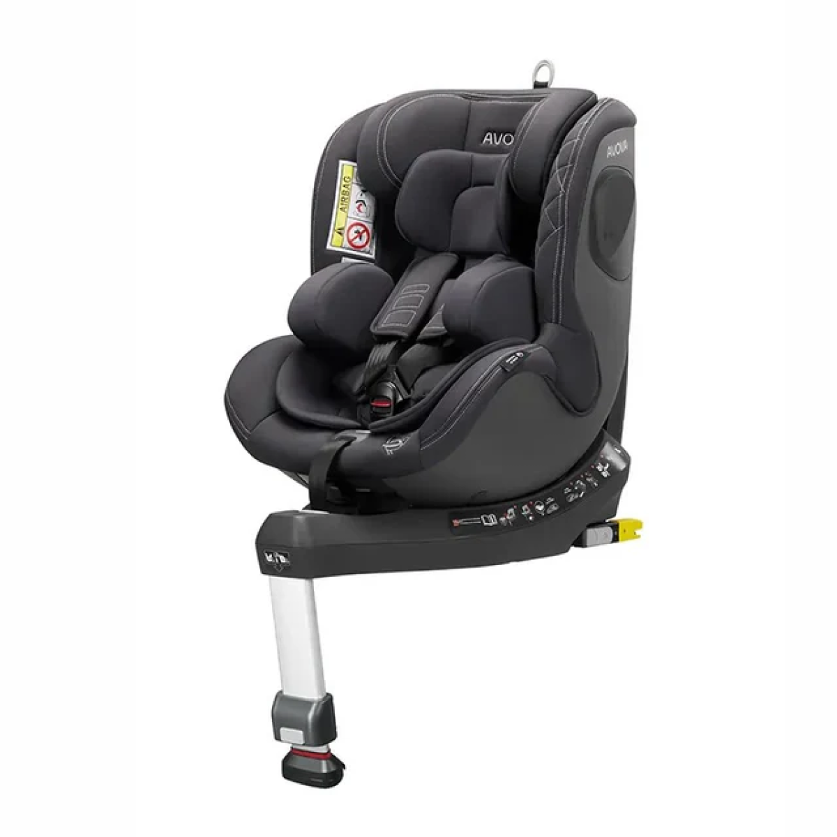 Avova AOA1105028 Sperber-Fix 2 汽車安全座椅 (考拉灰)