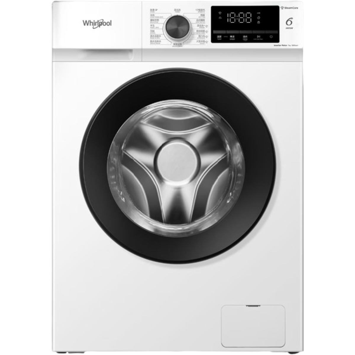 Whirlpool 惠而浦 FWTB7002GWG 7.0公斤 1200轉 變頻 SteamCare 前置式纖薄洗衣機