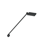 Waldmann WAL00644009 PARA.MI 方形單臂檯燈 (不包含底座) (黑色)