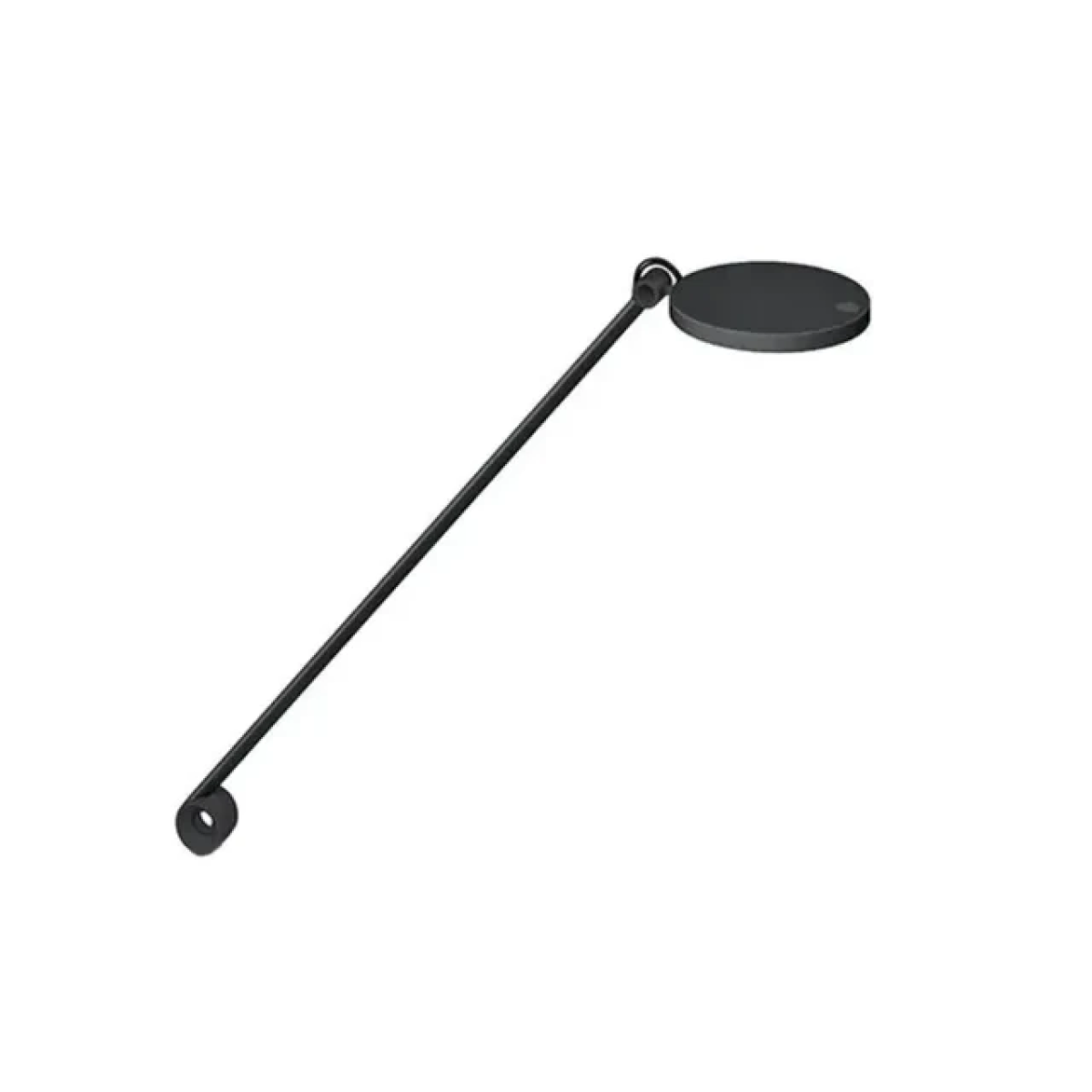 Waldmann WAL00806916 PARA.MI 圓形單臂檯燈 (不包含底座) (黑色)