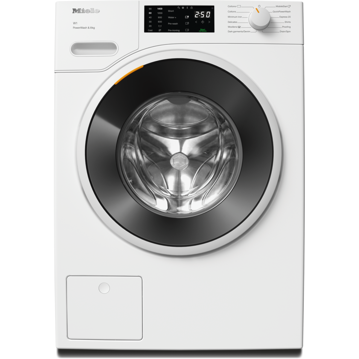 Miele WWB360 WCS 8.0公斤 1400轉 W1 前置式洗衣機 (右門鉸)