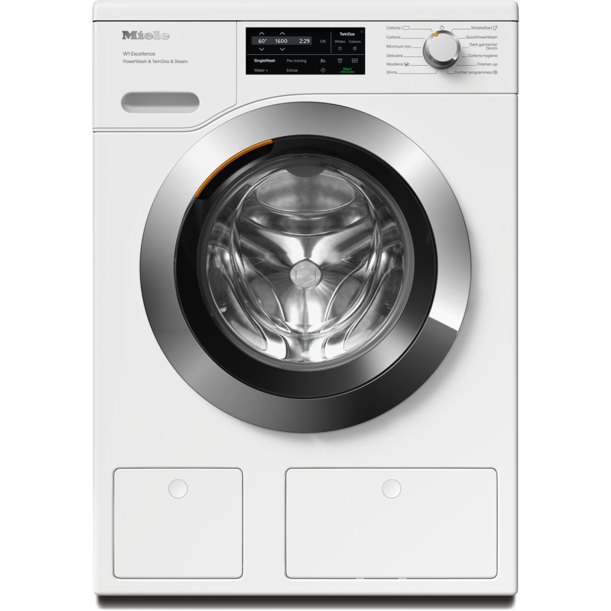 Miele WEJ885 WCS 9.0公斤 1600轉 W1 前置式洗衣機 (右門鉸)