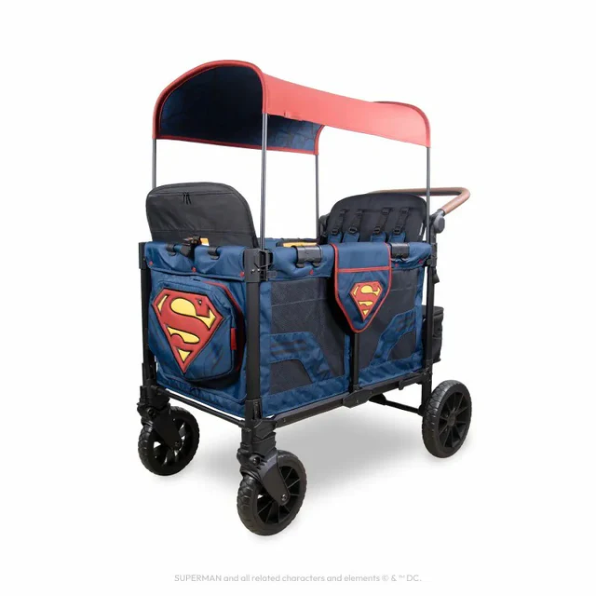 Wonderfold WDF-W4LUXP-WBSP 超人版 W4 Luxe Pro 4人座嬰兒車