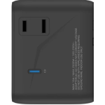 Momax UA31UKD 1-World² 45W 五接口雙 AC 旅行充電插座 (黑色)