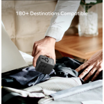 Momax UA31UKD 1-World² 45W 五接口雙 AC 旅行充電插座 (黑色)