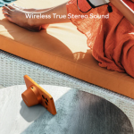 Momax 1-Vibe Go BS6HKM 磁吸無線音箱 (橙色)