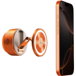 Momax 1-Snap Go KH20M 電動吸盤磁吸支架 (橙色)