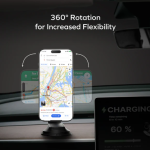 Momax 1-Move Q.Mag CM38Q22E 磁吸無線充電車載支架
