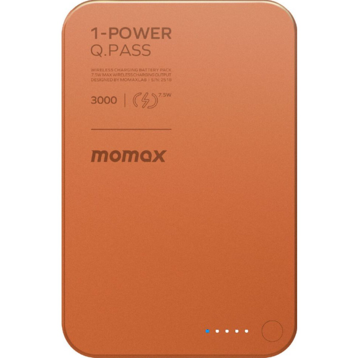 Momax IP115M 1-Power Q.Pass 3000mAh 磁吸流動電源