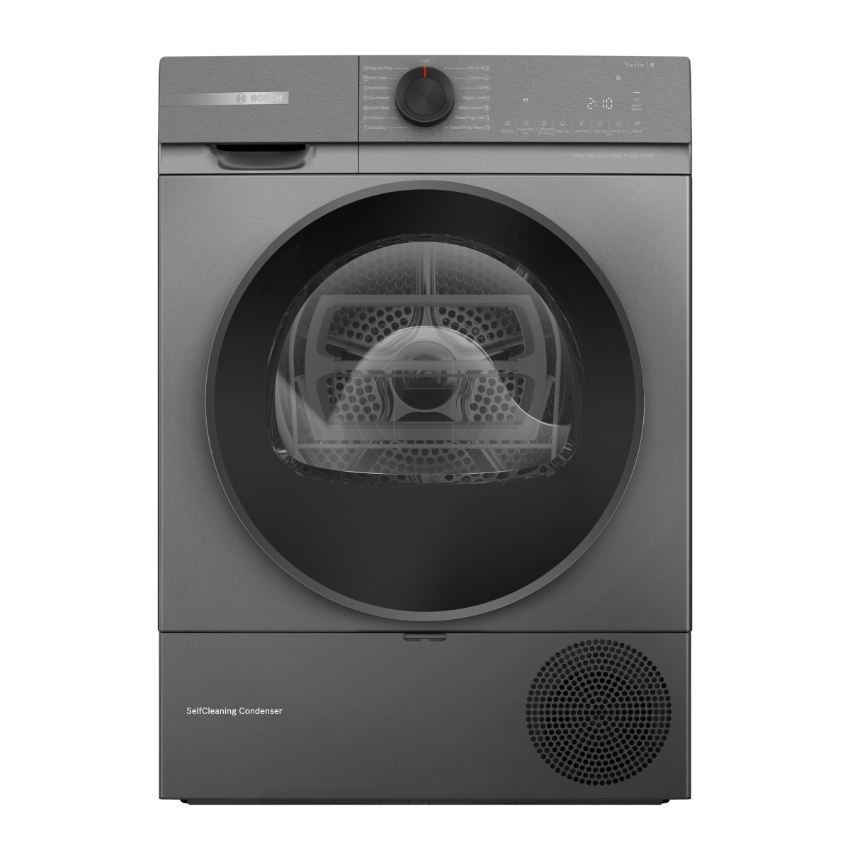 Bosch WQB254C1HK 10公斤 熱泵冷凝式乾衣機 (黑色)