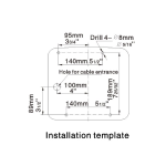 Geisar 捷莎 GSQ250B(W) 2500W 吹風乾手機 (白色粉末塗層色)