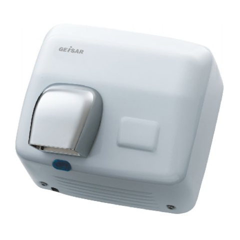 Geisar 捷莎 GSQ250B(W) 2500W 吹風乾手機 (白色粉末塗層色)