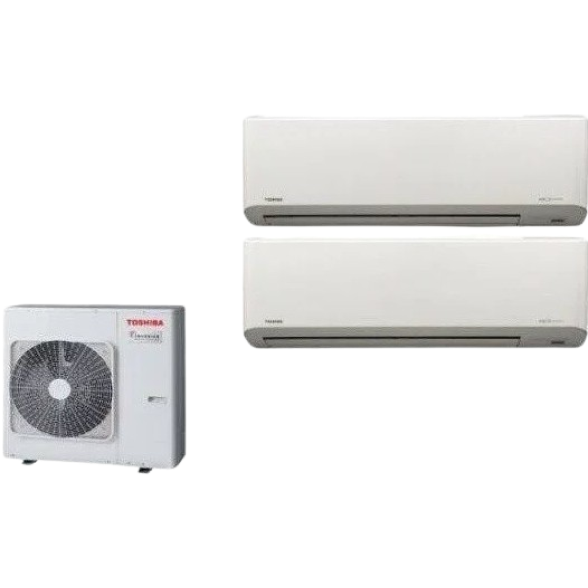 Toshiba 東芝 1.5匹+2.5匹 1拖2 變頻淨冷 多聯式掛牆分體冷氣機 (RAS-M10N4KCV+RAS-M22N4KCV/RAS-4M26S3ACV) Toshiba 東芝 1.5匹+2.5匹 1拖2 變頻淨冷 多聯式掛牆分體冷氣機 (RAS-M10N4KCV+RAS-M22N4KCV/RAS-4M26S3ACV)