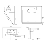 Homey 家美牌 HG-RH75B 70厘米 840m³/h Homey Kitchen Hero 系列 歐式寶 傾斜煙囪式抽油煙機
