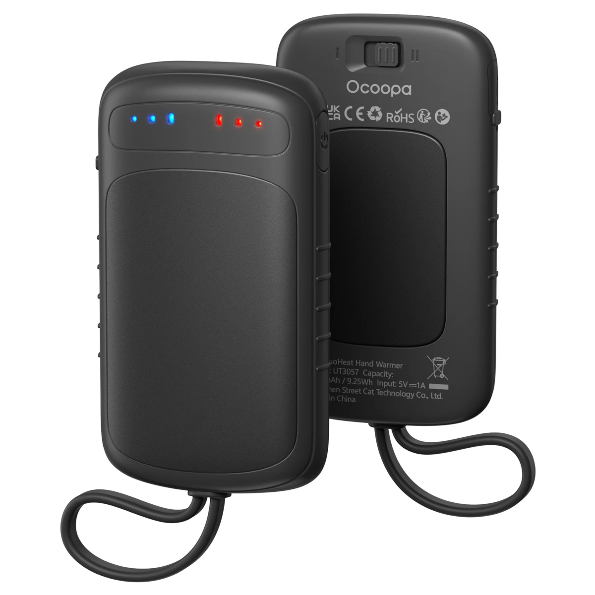 Ocoopa DCUT3057-01 UT5 DuoHeat 暖手器 (黑色) Ocoopa DCUT3057-01 UT5 DuoHeat 暖手器 (黑色)